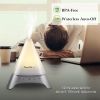 120ml Cool Mist Humidifier Ultrasonic Aroma Essential Oil Diffuser w/Soothing Sounds 7 Color Night Lights Waterless Auto Off for Relaxation and Sleepi