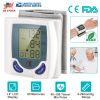 Blood Pressure Monitor Wrist Digital High Blood Pressure Cuff Heartbeat Tester w/ 60 Reading Memory 1.8 Inches LCD Screen Storage Box