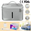 iMounTEK UV Disinfection Bag, Portable LED UV Sanitizer Box USB-Powered Travel UV Cleaner Bag for Baby Bottles Toys Underwear Toothbrush Beauty Tools