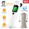 Medical Digital Infrared Thermometer, iMounTEK Forehead and Ear Thermometer with Fever Alarm 35 Set Memory Records Temporal Thermometer Instant Accura