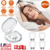 4Pcs Magnetic Nose Clip Anti Snoring Device Sleeping Aid Comfortable and Reusable for Men and Women