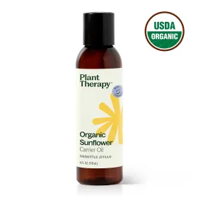 Organic Sunflower Carrier Oil 4 fl. oz.