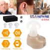 Hearing Amplifier In-Ear Hearing Aids FDA Approved Personal Sound Amplifier For Adults Senior Amplifier Volume Adjustable Carry Case For Meeting Class