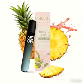NEON Portable Natural Aromatherapy Pineapple One Press, Cleanses The Lungs And Promotes Clear Breathing, Refreshes And Combats Fatigue, Strengthens Th