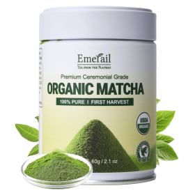 Matcha--Ceremonial Grade Organic Matcha Green Tea Powder,Premium First Harvest Unsweetened,1 0 0 Pure Matcha ForLattes,Smoothies,and Baking 60g 2.1oz-