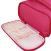 Travel Makeup Bags Portable Cosmetics Organizer Bag w/Hang Hook Handstrap Waterproof Toiletry Wash Bag for Women