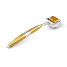 Derma Roller 192Pcs Titanium Microneedles Facial Roller Acne Scars Anti-aging Needling w/ Storage Container (Option: 100cmm)