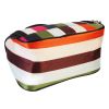 Travel Makeup Bag Portable Cosmetic Organizer with Cosmetic Mirror Waterproof Toiletry Wash Bag for Women