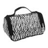 Travel Makeup Bag Portable Cosmetic Organizer with Cosmetic Mirror Waterproof Toiletry Wash Bag for Women
