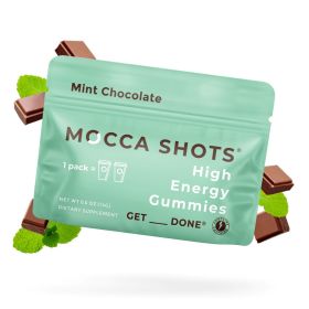 Mocca Shots Energy Gummies with Caffeine | 12-Pack (Option: Mint Chocolate)