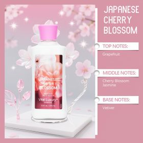 12-Fragrance Body Lotion, 10 Oz Per Bottle, Moisturizing And Fragrant Body Lotion, 12-hour Long-lasting Hydration, Contains Aloe Vera And Vitamin E, F (Option: Sakura)